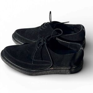 UNIF Black Suede Unisex Desmonds Creepers Oxfords shoes Women’s 8.5/Men’s 7 EUC